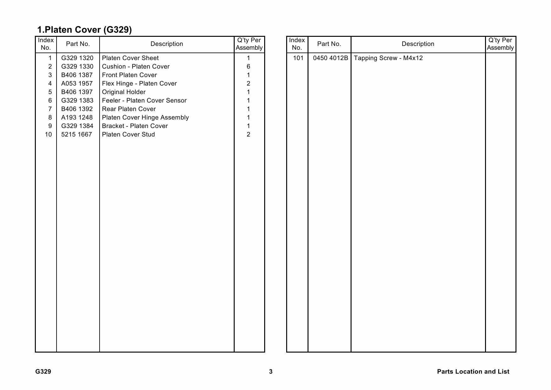 RICOH Options G329 PLATEN-COVER-TYPE-3800C Parts Catalog PDF download-5 RICOH Options G329 PLATEN-COVER-TYPE-3800C Parts Catalog PDF download-5